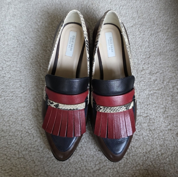 Cole Haan Shoes - Cole Haan Women's Red, Black, and Navy Loafers